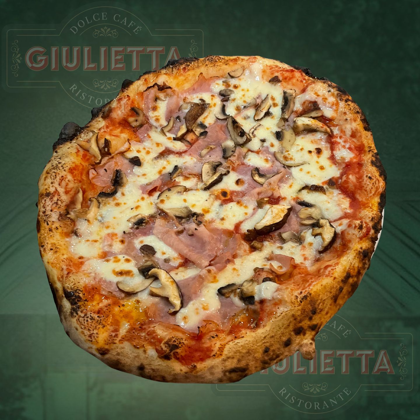 PIZZA COTTO E FUNGHI
