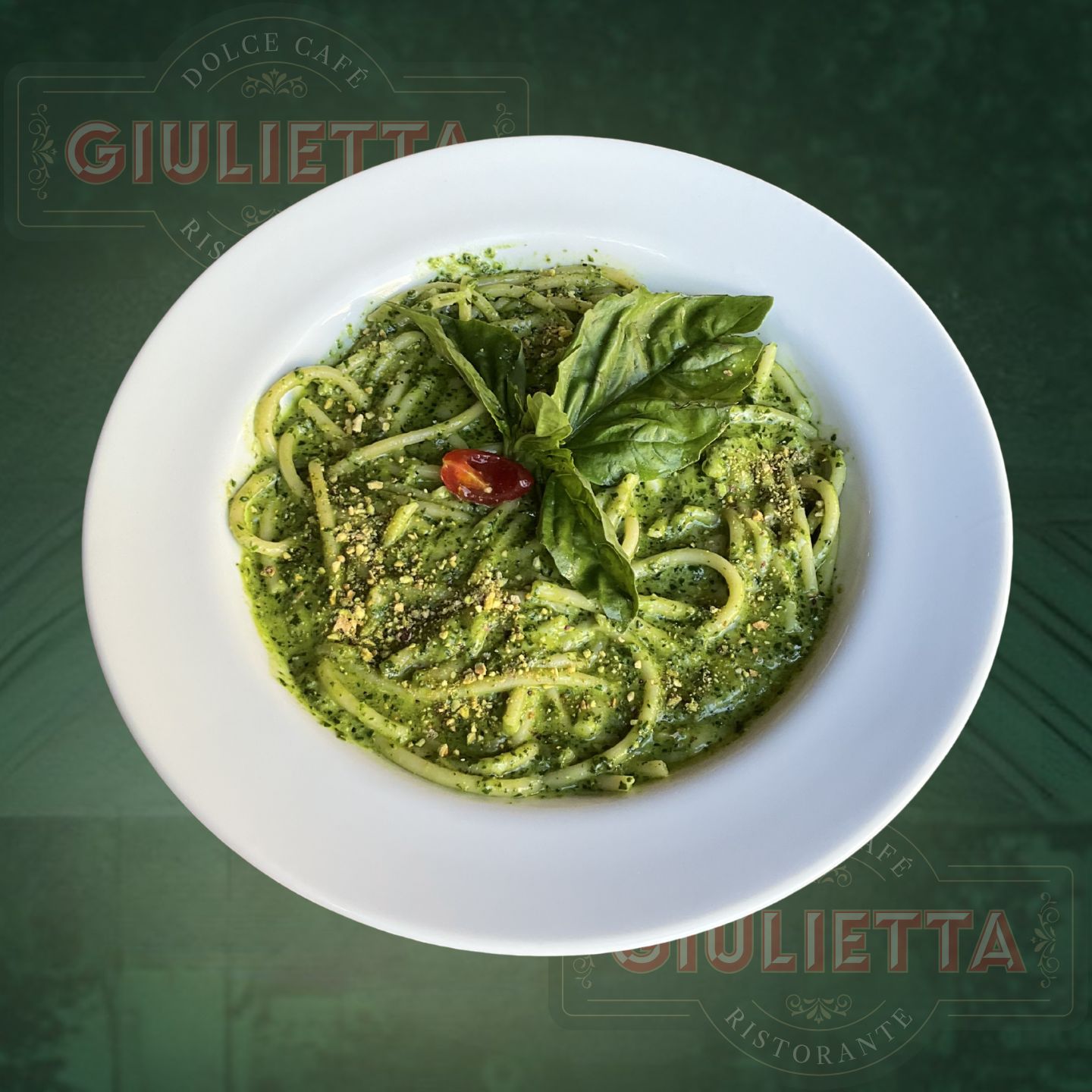 BUCATTINI AL PISTACCIO